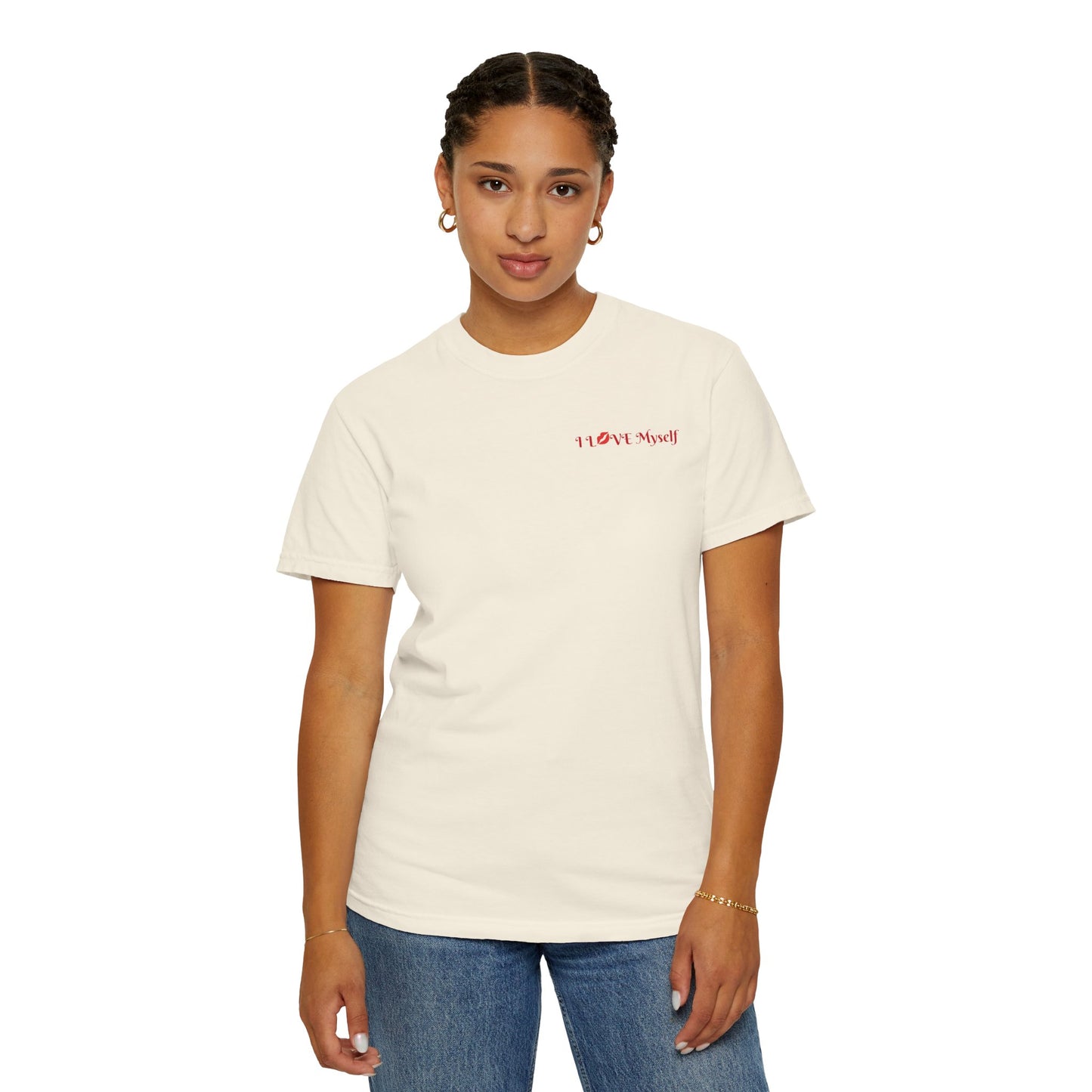 I Lđź’‹VeMySelf - Unisex Garment-Dyed T-shirt