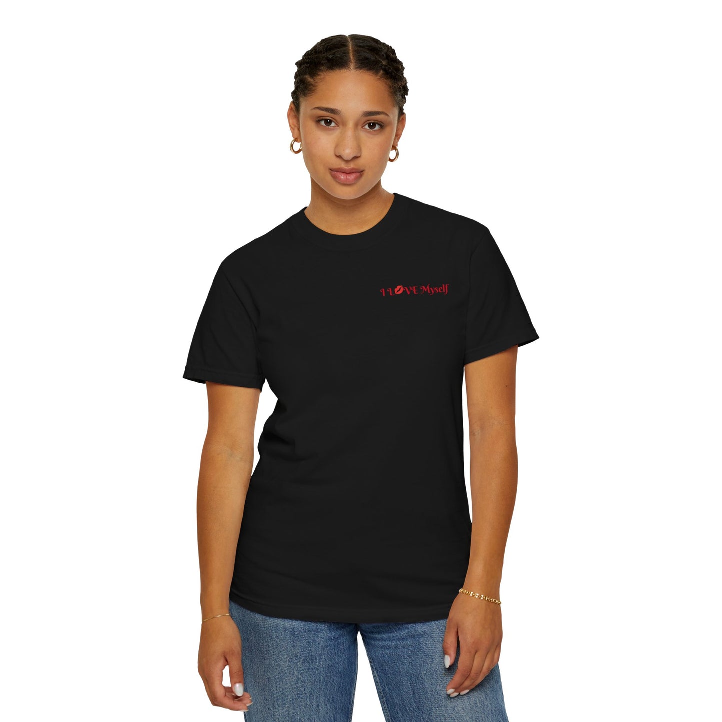 I Lđź’‹VeMySelf - Unisex Garment-Dyed T-shirt
