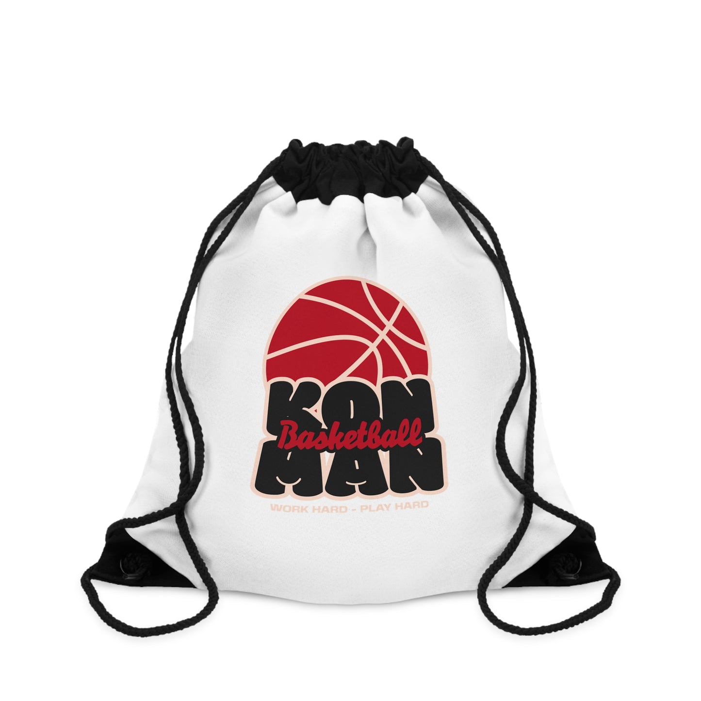 K🏀NMAN Basketball Drawstring Bag - Sport Gym Sack for Players & Fans