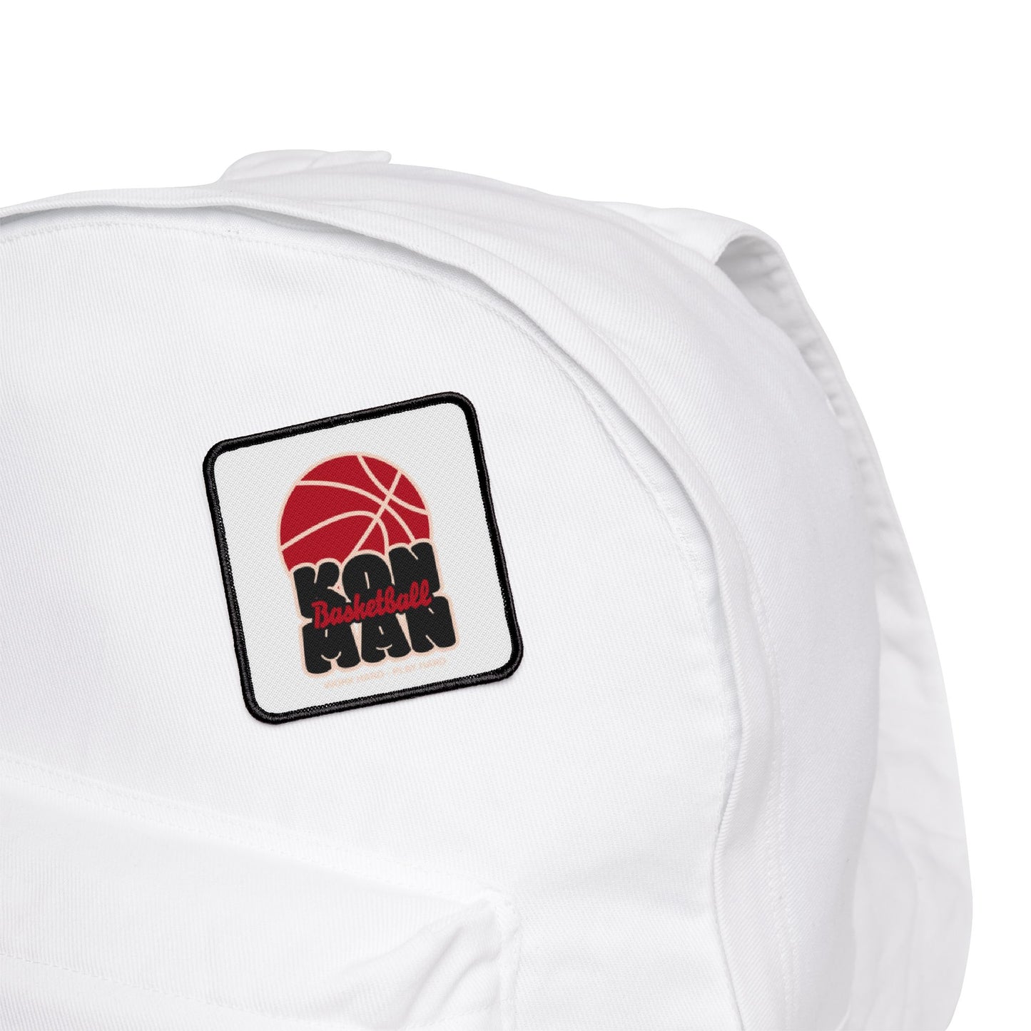 K🏀NMAN Basketball Iron-On Patch - Work Hard Play Hard