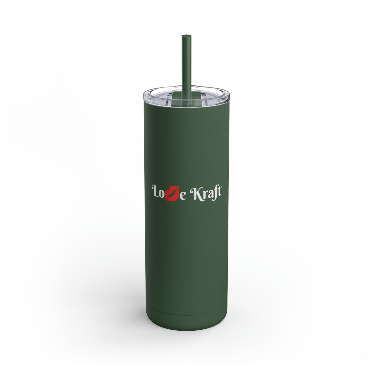 L💋Ve Kraft Tumbler - Jk Maars Maker Skinny Matte Tumbler, 20oz