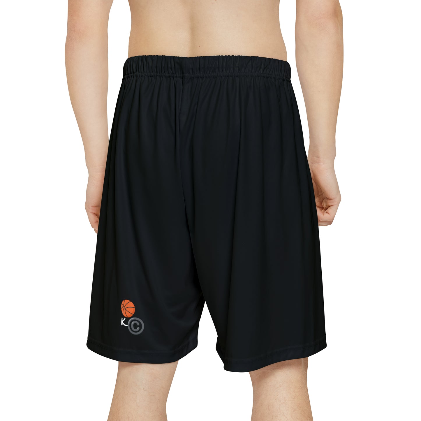 KonMann Athletics - Men’s Basketball Shorts - (Black)