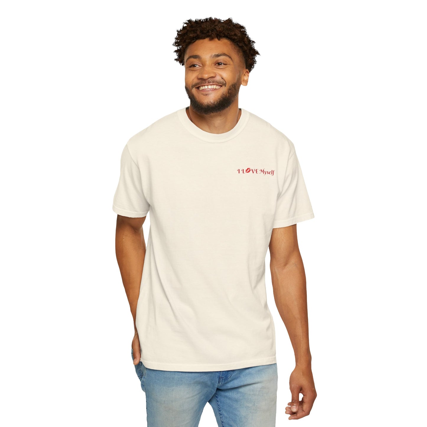I Lđź’‹VeMySelf - Unisex Garment-Dyed T-shirt