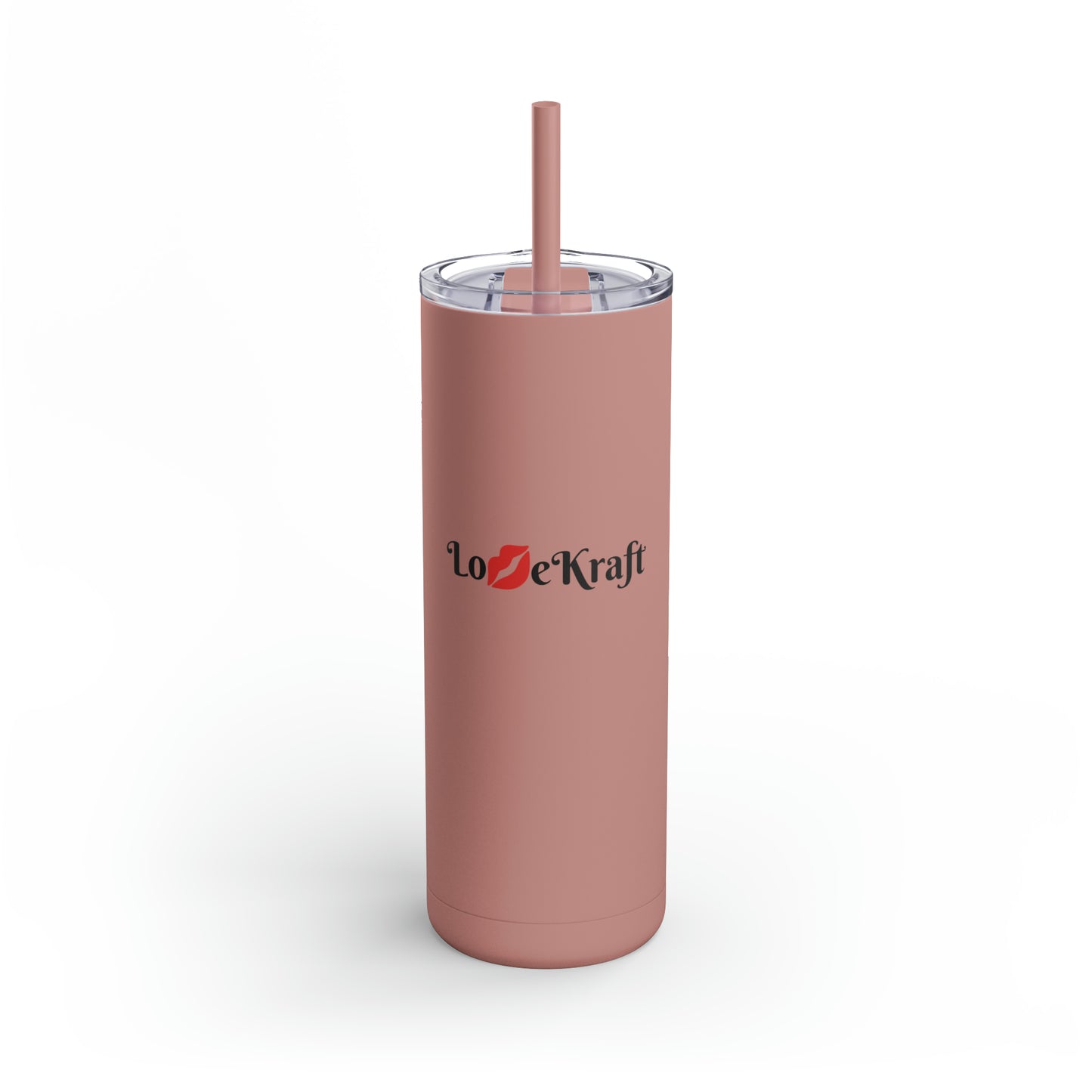 L💋Ve Kraft Tumbler - Jk Maars Maker Skinny Matte Tumbler, 20oz