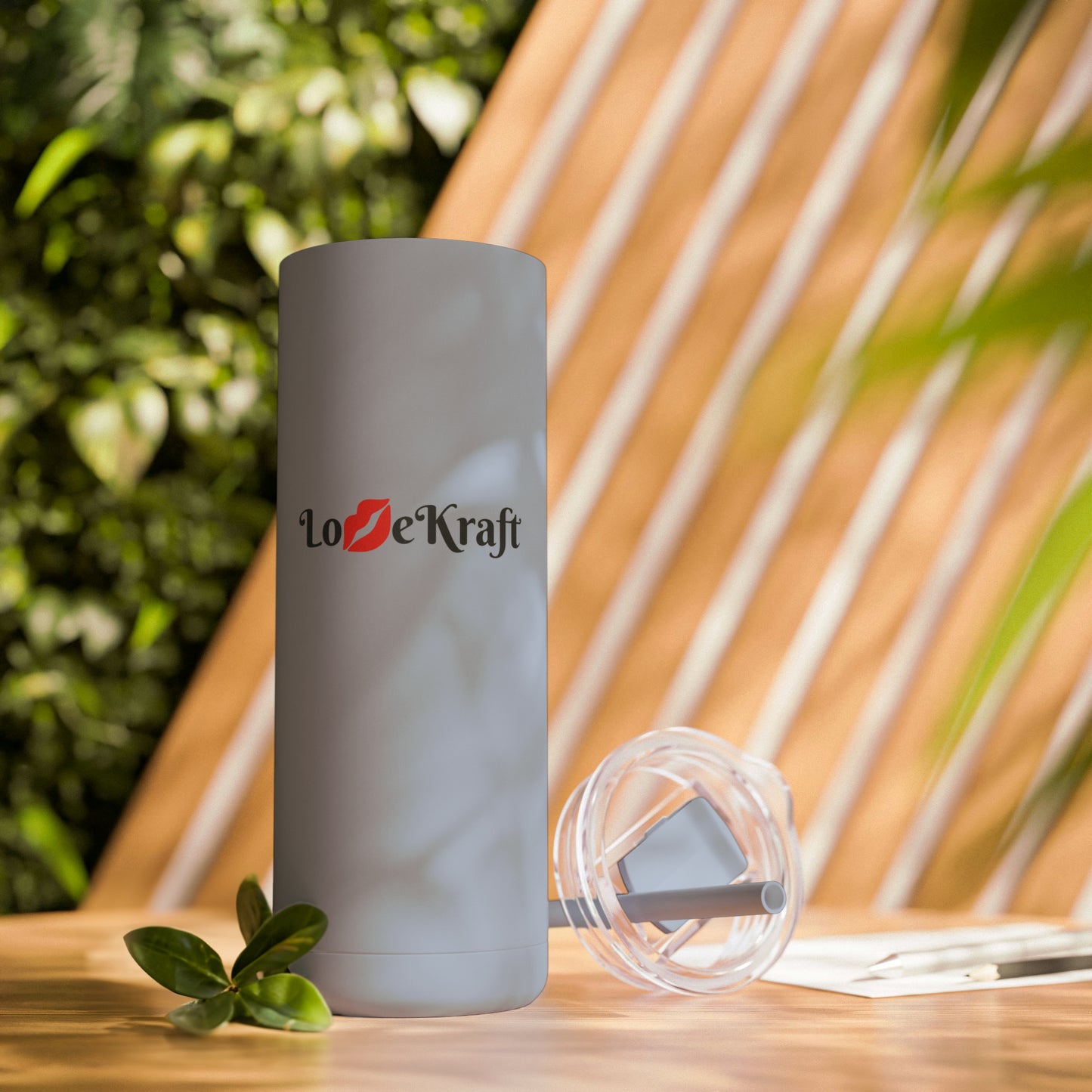 L💋Ve Kraft Tumbler - Jk Maars Maker Skinny Matte Tumbler, 20oz