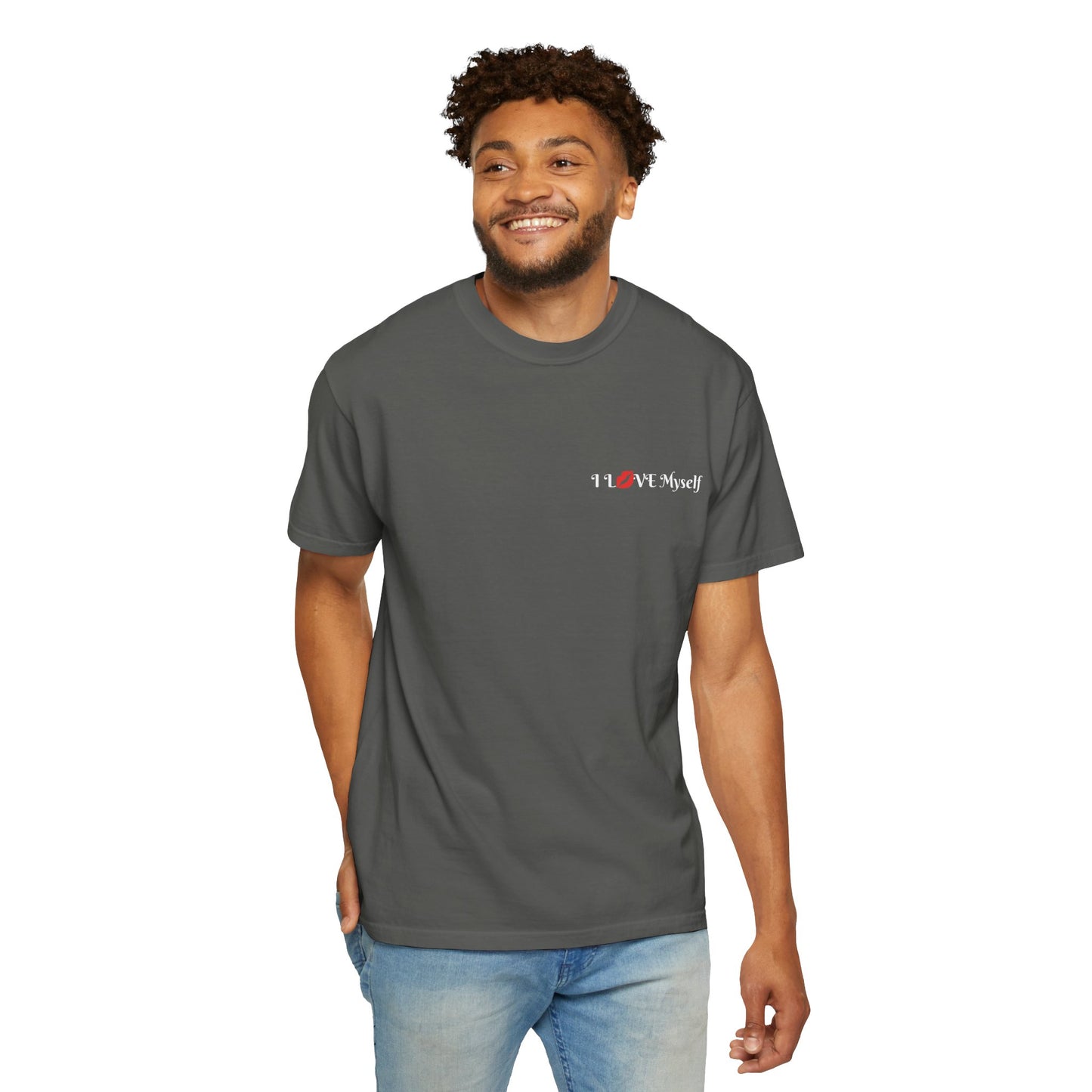 I Lđź’‹VeMySelf - Unisex Garment-Dyed T-shirt