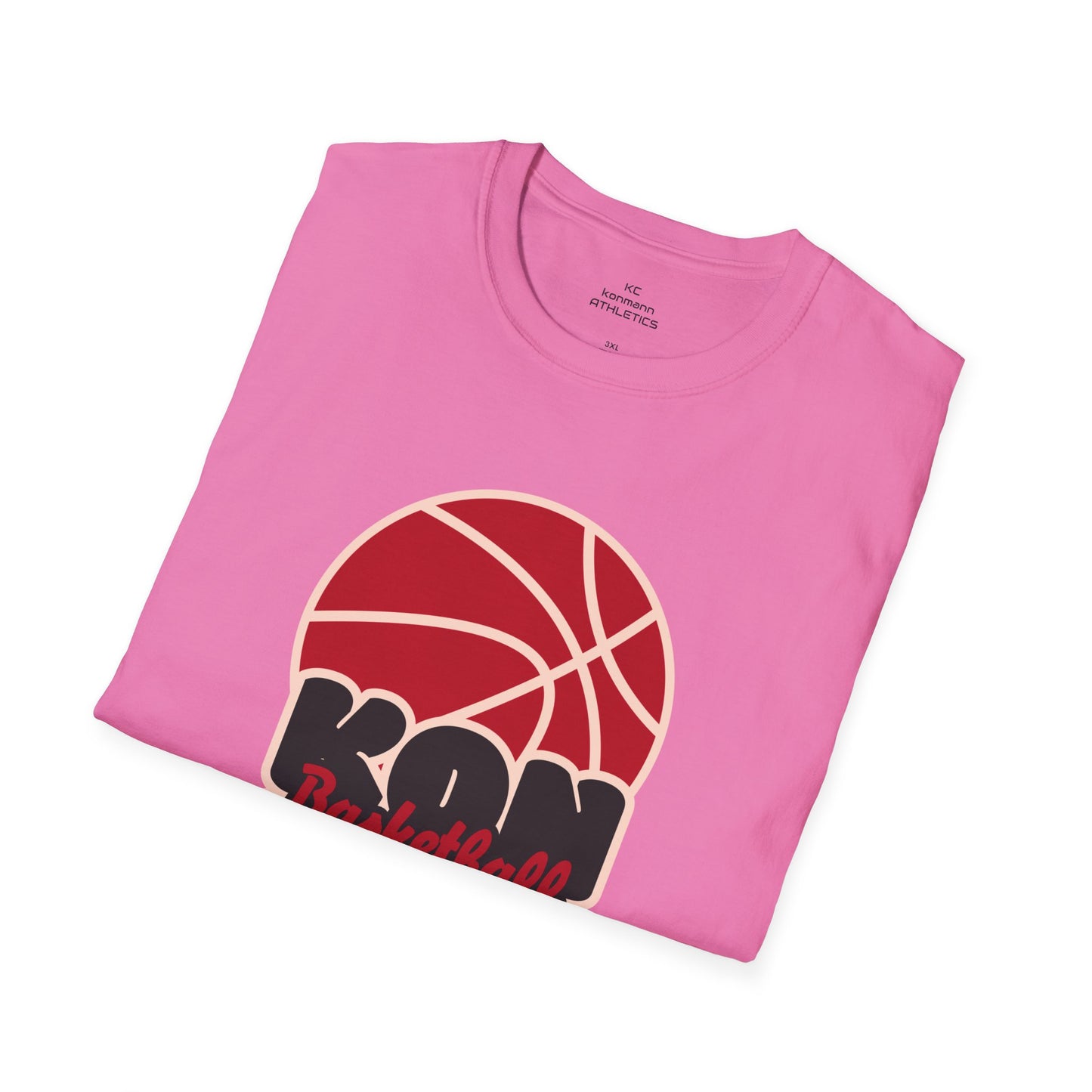 KonMan BasketBall Athletics Unisex Softstyle T-Shirt