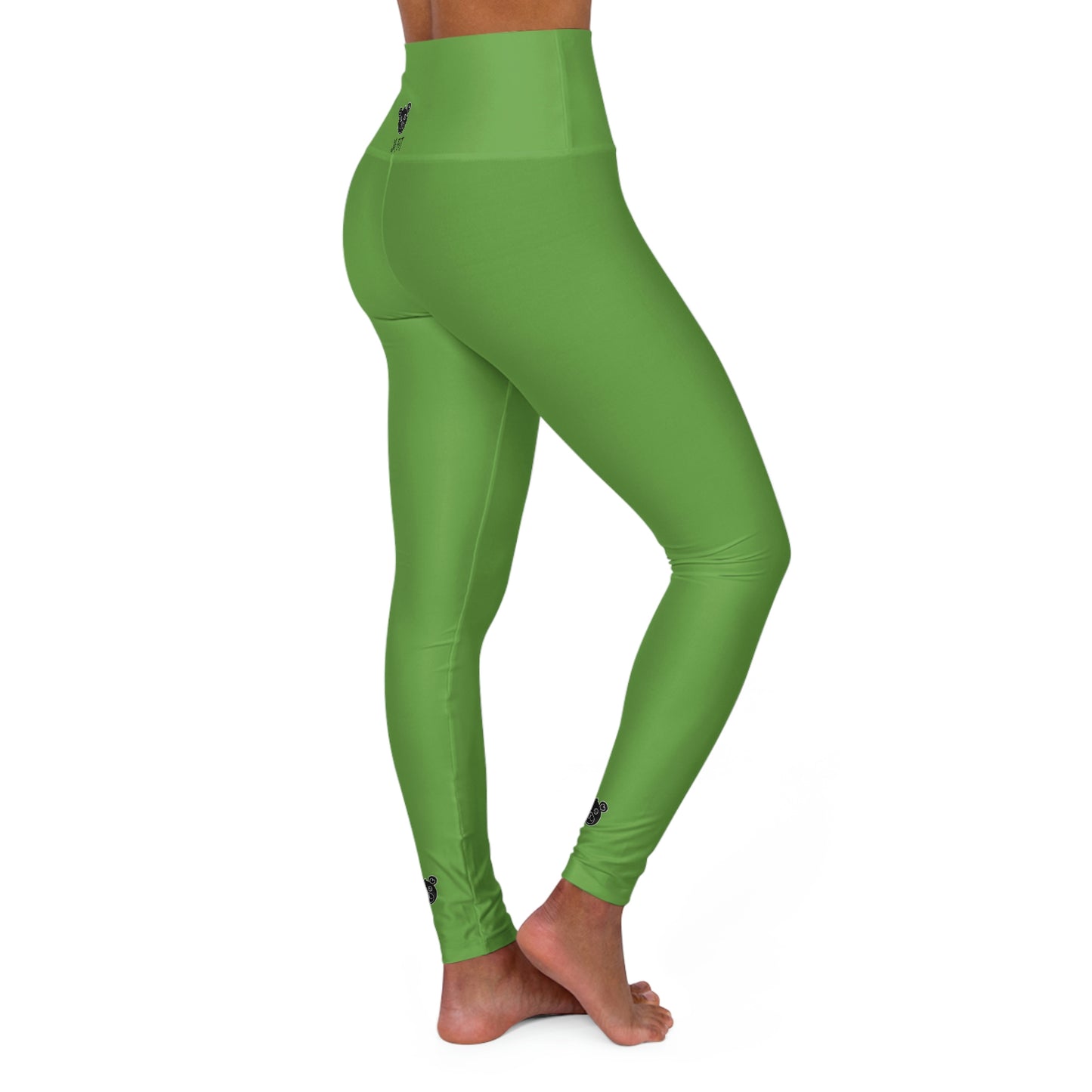 Jk FIT - π High Waisted Yoga Leggings (Apple Green) xs-2X