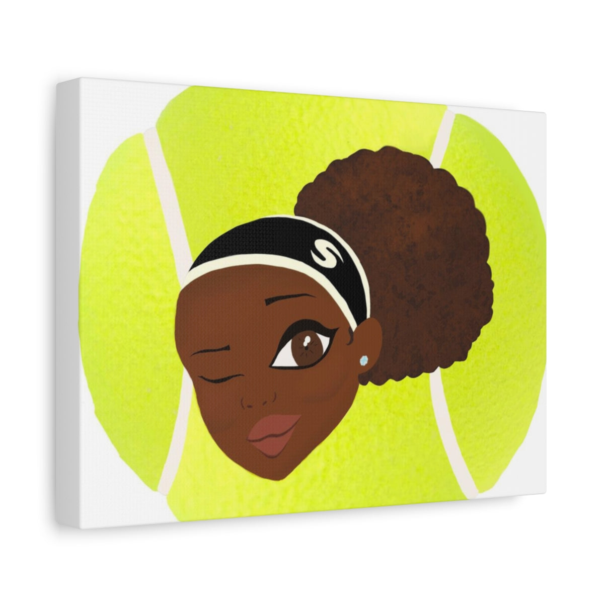 Jk Serena Ball Matte Canvas, Stretched, 1.25" (12x9)