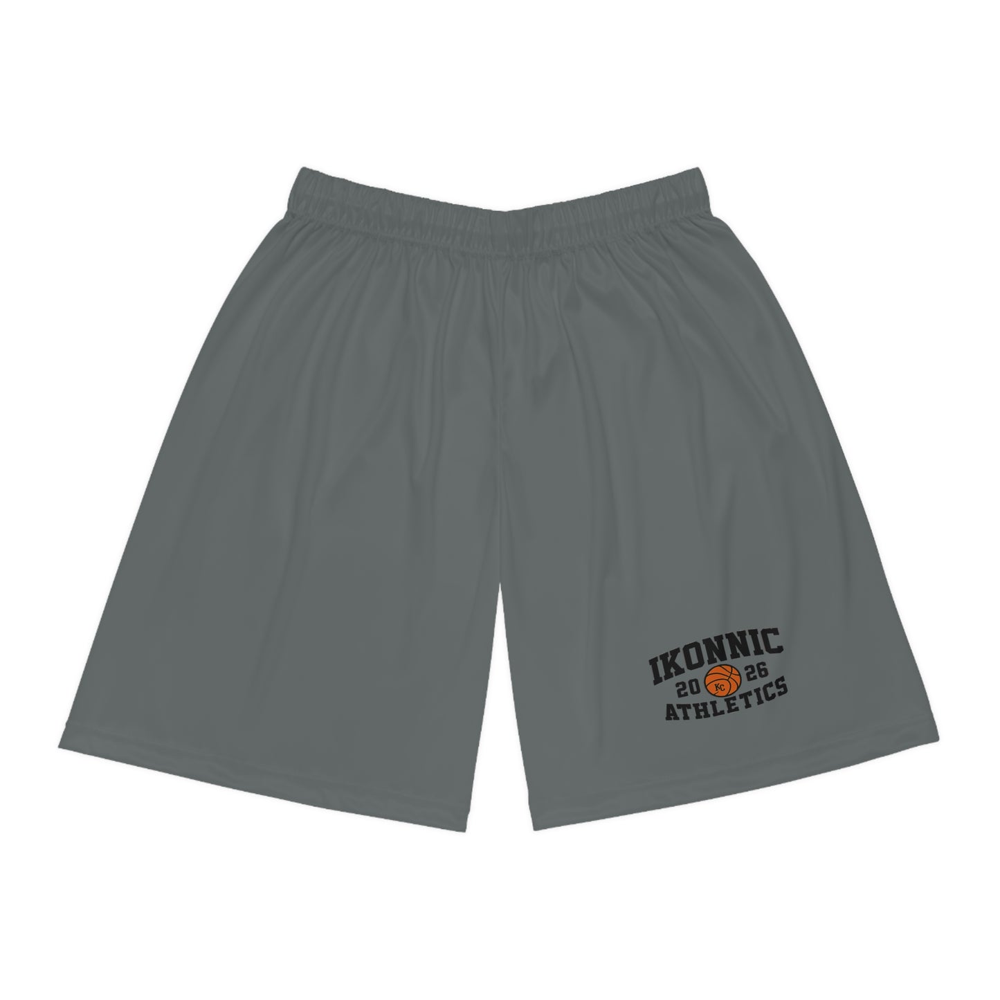 Ikonnic Athletics Basketball Shorts  - Dark Grey