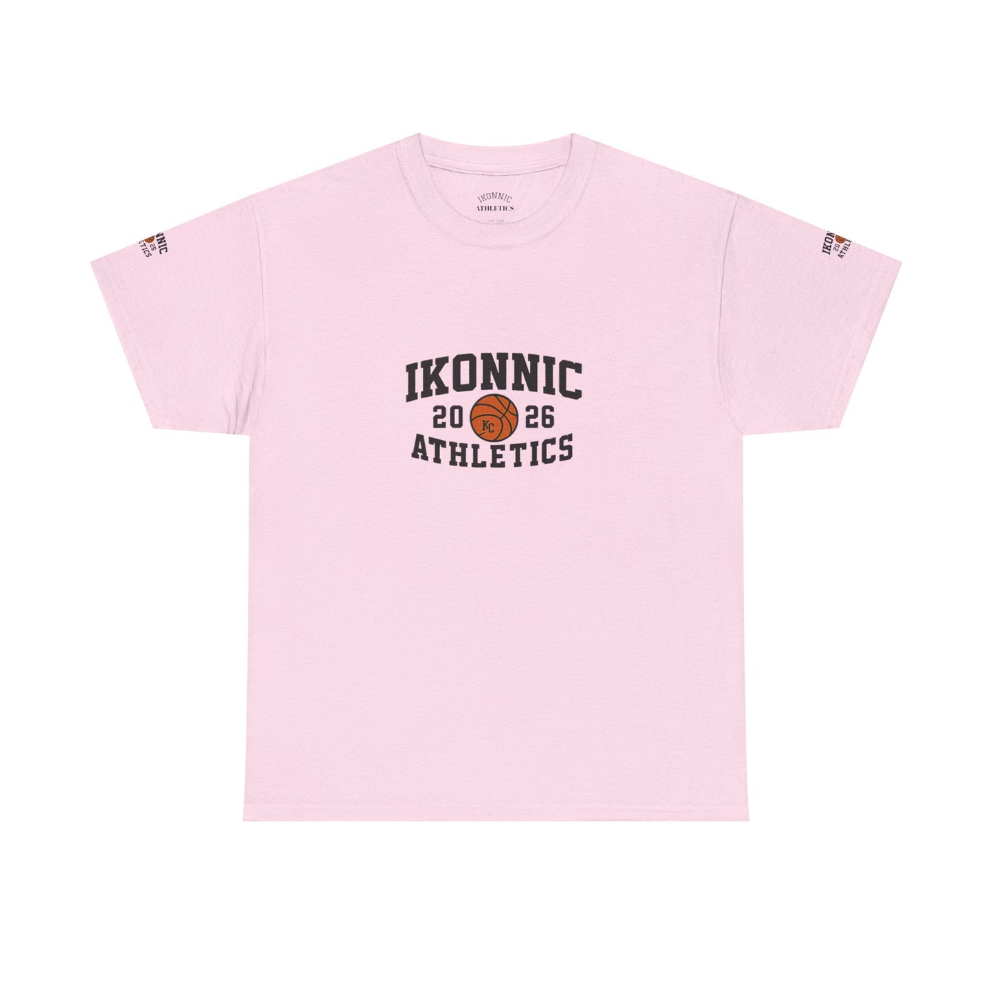 Ikonnic Athletics Unisex Heavy Cotton Tee - Sports & Style for Every Occasion