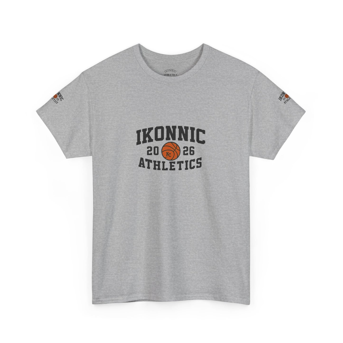 Ikonnic Athletics Unisex Heavy Cotton Tee - Sports & Style for Every Occasion