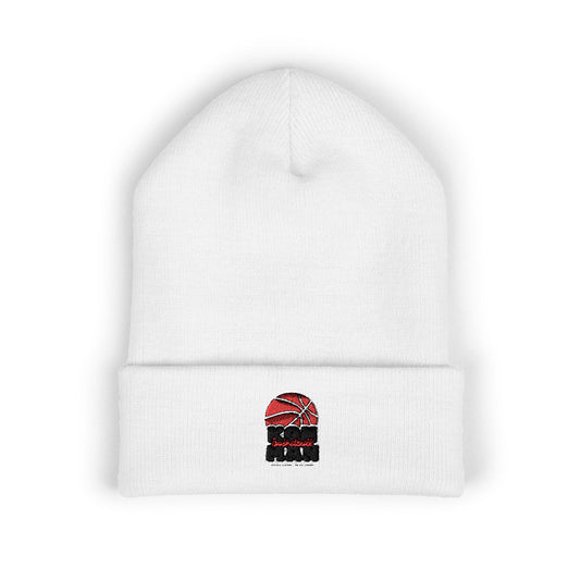 KonMan - Classic Cuffed Beanie with Basketball Design