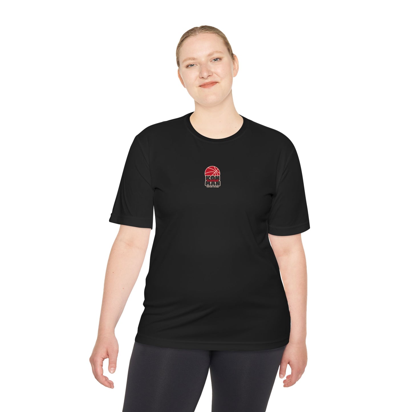 KonMan Basketball Unisex Moisture Wicking Tee