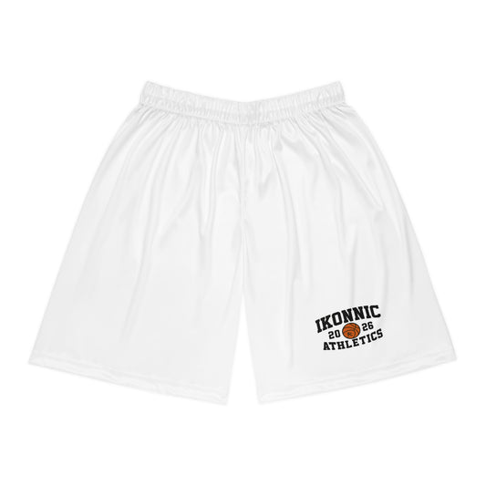 Ikonnic Athletics Basketball Shorts  - White