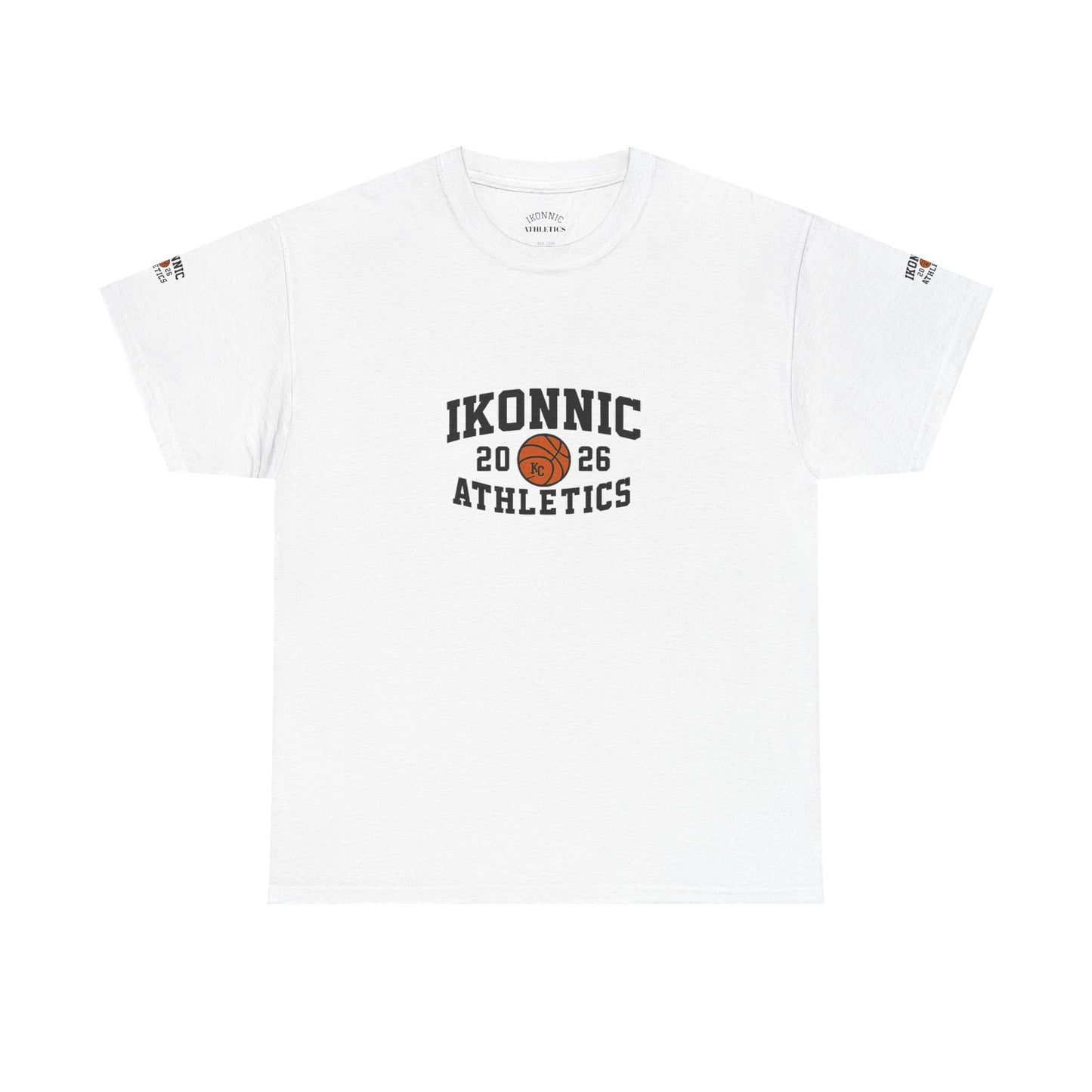 Ikonnic Athletics Unisex Heavy Cotton Tee - Sports & Style for Every Occasion