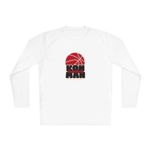 Unisex Lightweight Long Sleeve Basketball Tee - Play Hard