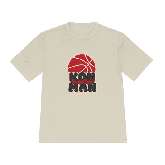 KONMAN BASKETBALL - Unisex Moisture Wicking Tee