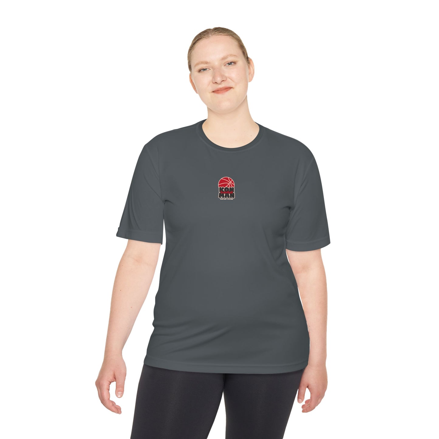 KonMan Basketball Unisex Moisture Wicking Tee