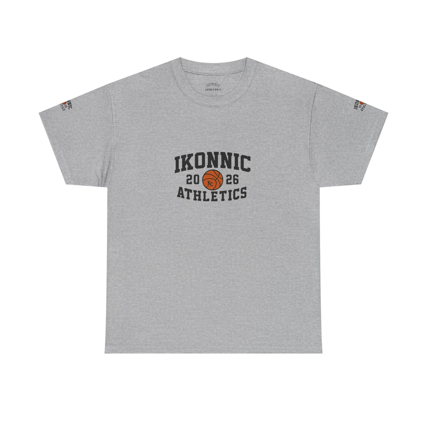 Ikonnic Athletics Unisex Heavy Cotton Tee - Sports & Style for Every Occasion