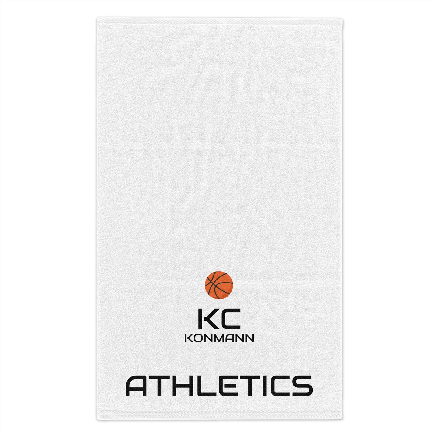 Konmann K© Athletics  Rally Towel, 11x18  (White)