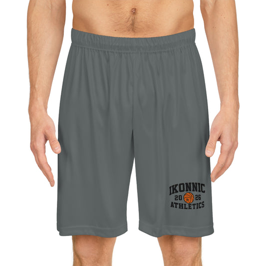 Ikonnic Athletics Basketball Shorts  - Dark Grey