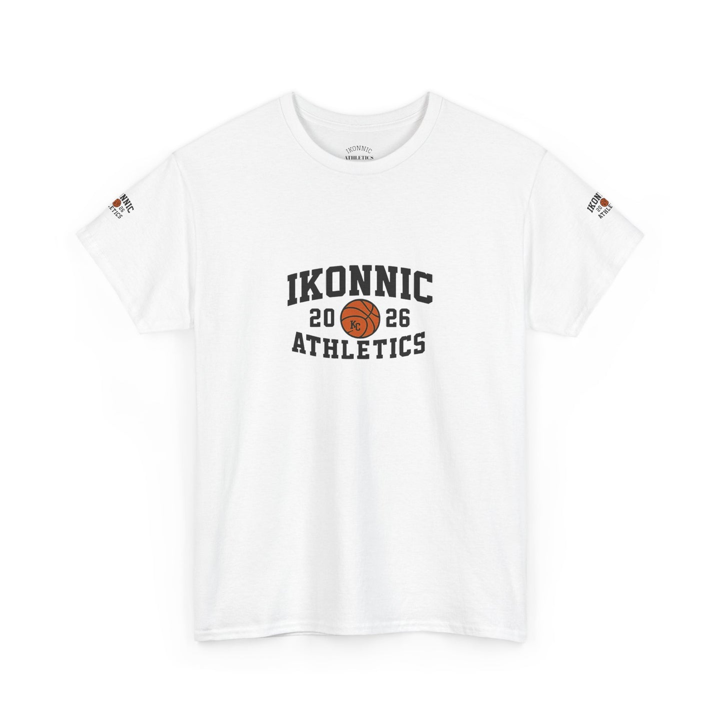 Ikonnic Athletics Unisex Heavy Cotton Tee - Sports & Style for Every Occasion