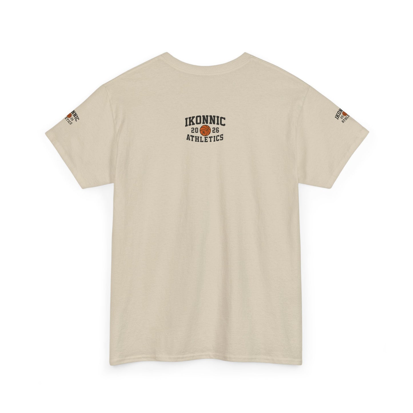 Ikonnic Athletics Unisex Heavy Cotton Tee - Sports & Style for Every Occasion