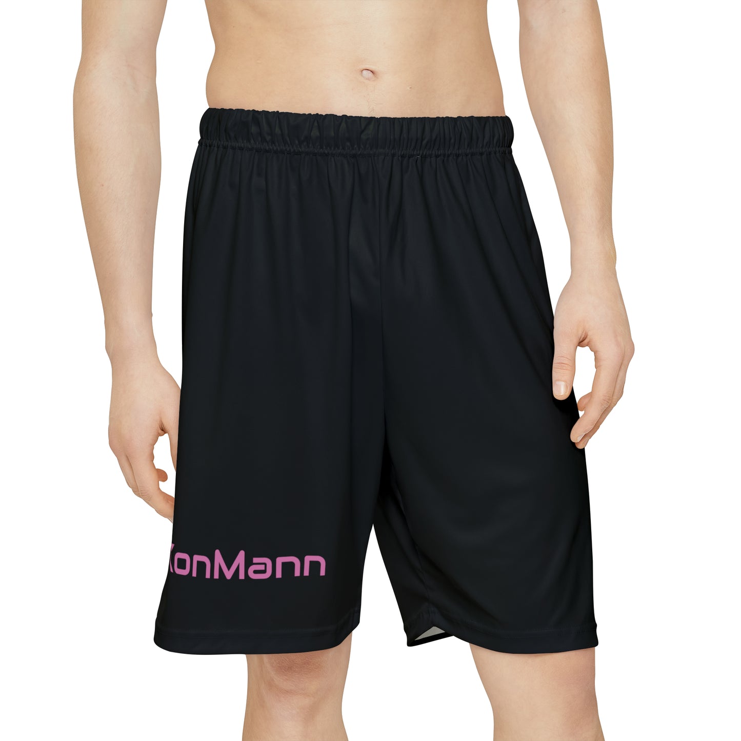 KonMann  Kc21 - Men’s Basketball  Shorts (Black)