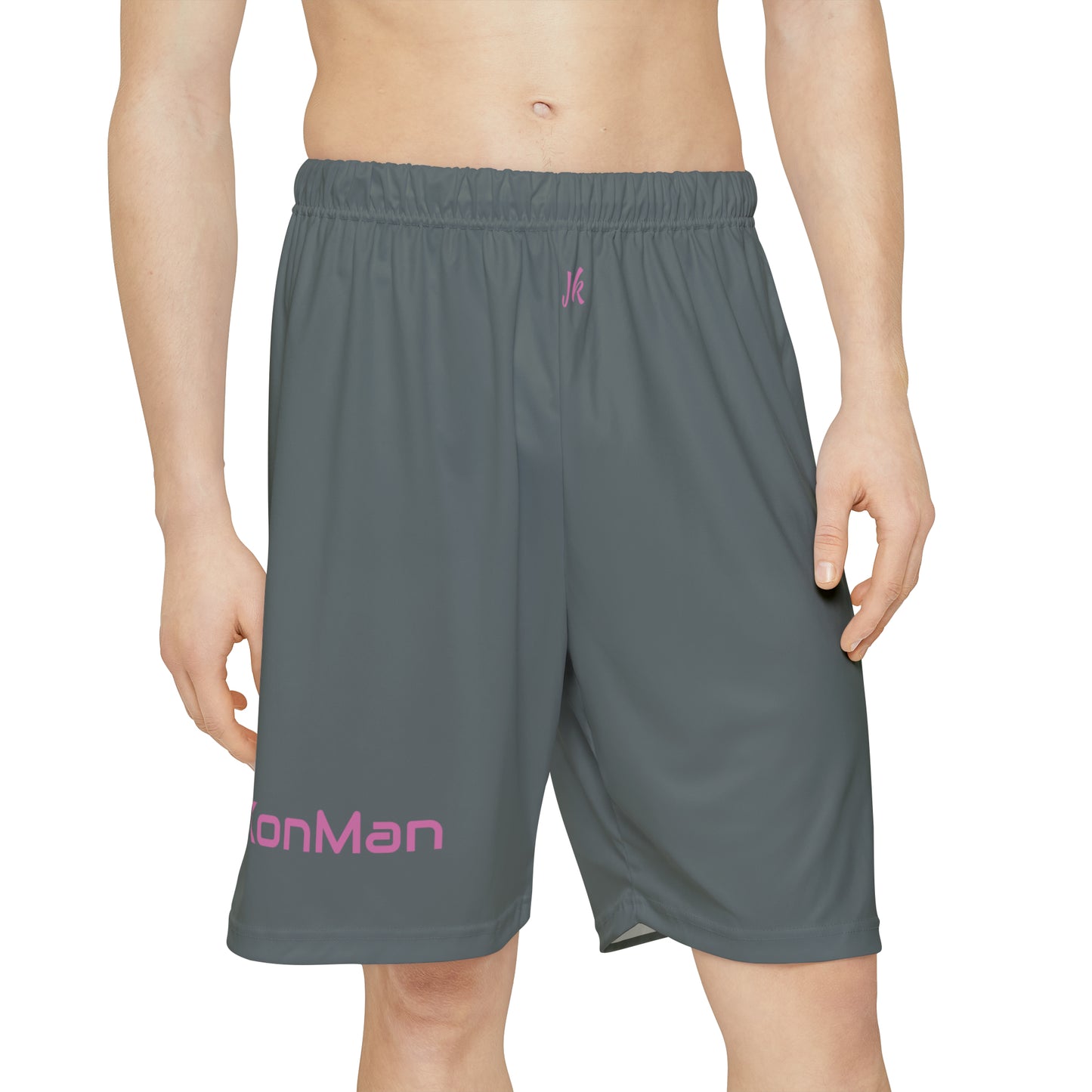 KonMan  Kc21 - Men’s Basketball  Shorts - (Grey)