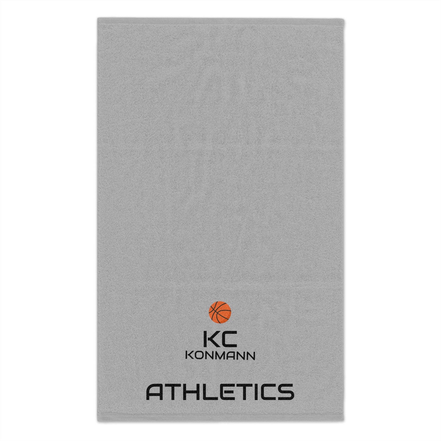 Konmann K© Athletics Rally Towel, 11x18 (Grey)