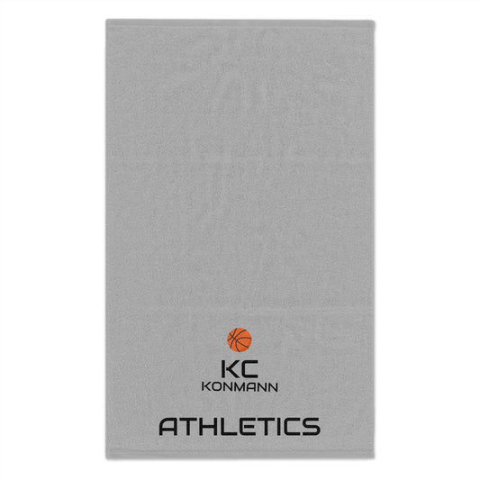 Konmann K© Athletics Rally Towel, 11x18 (Grey)