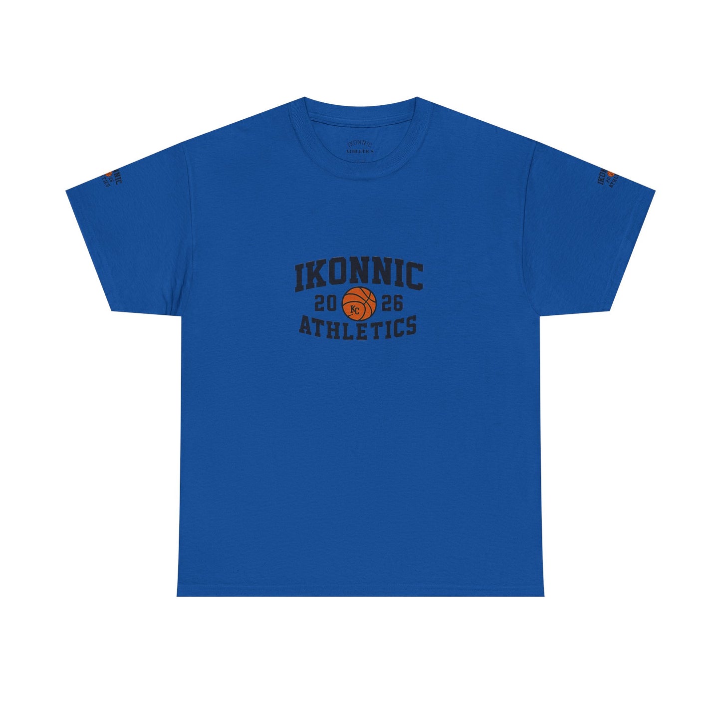 Ikonnic Athletics Unisex Heavy Cotton Tee - Sports & Style for Every Occasion