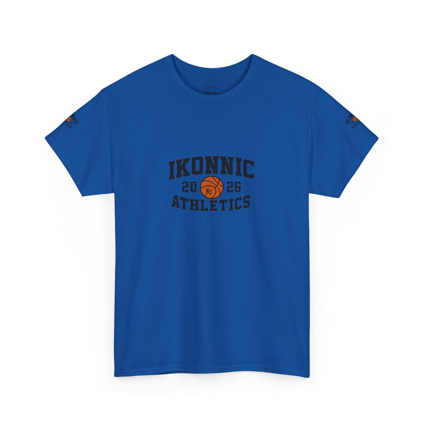 Ikonnic Athletics Unisex Heavy Cotton Tee - Sports & Style for Every Occasion