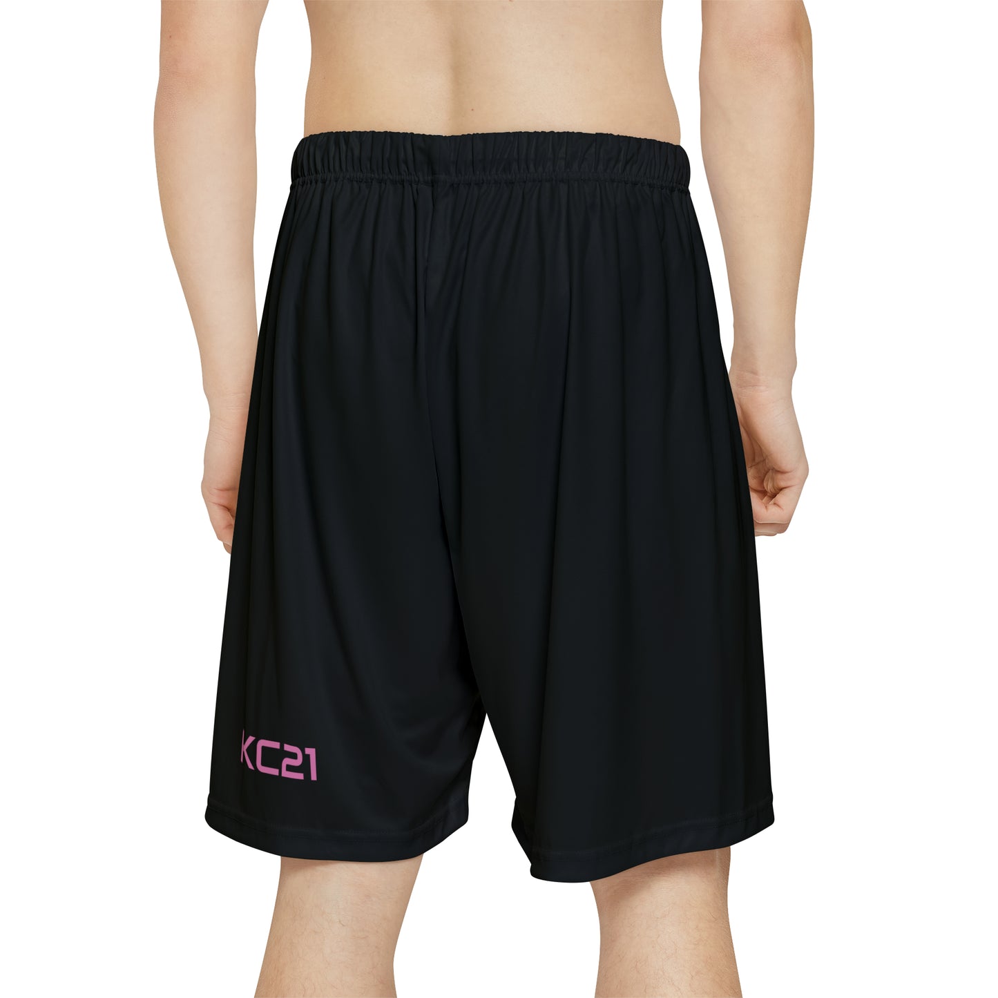 KonMann  Kc21 - Men’s Basketball  Shorts (Black)