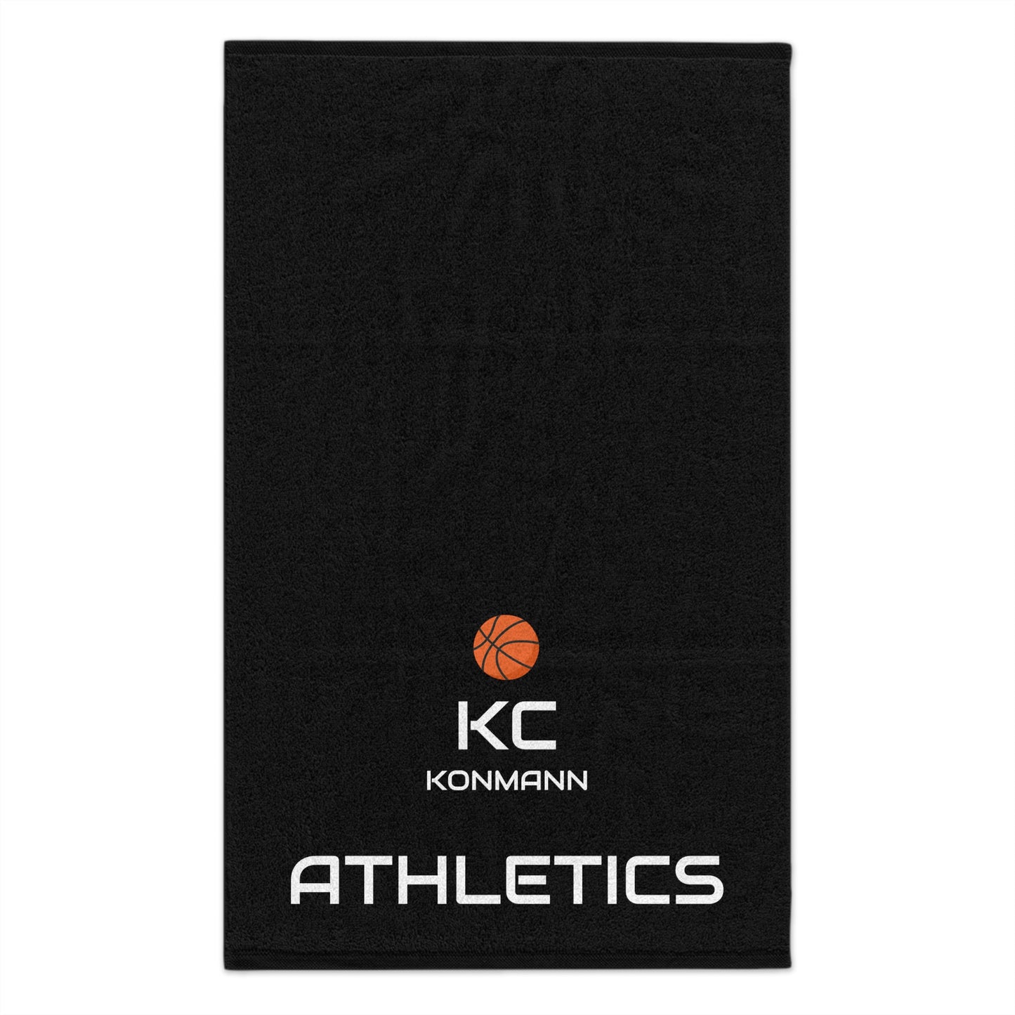 Konmann K©Athletics  Rally Towel, 11x18  (Black)