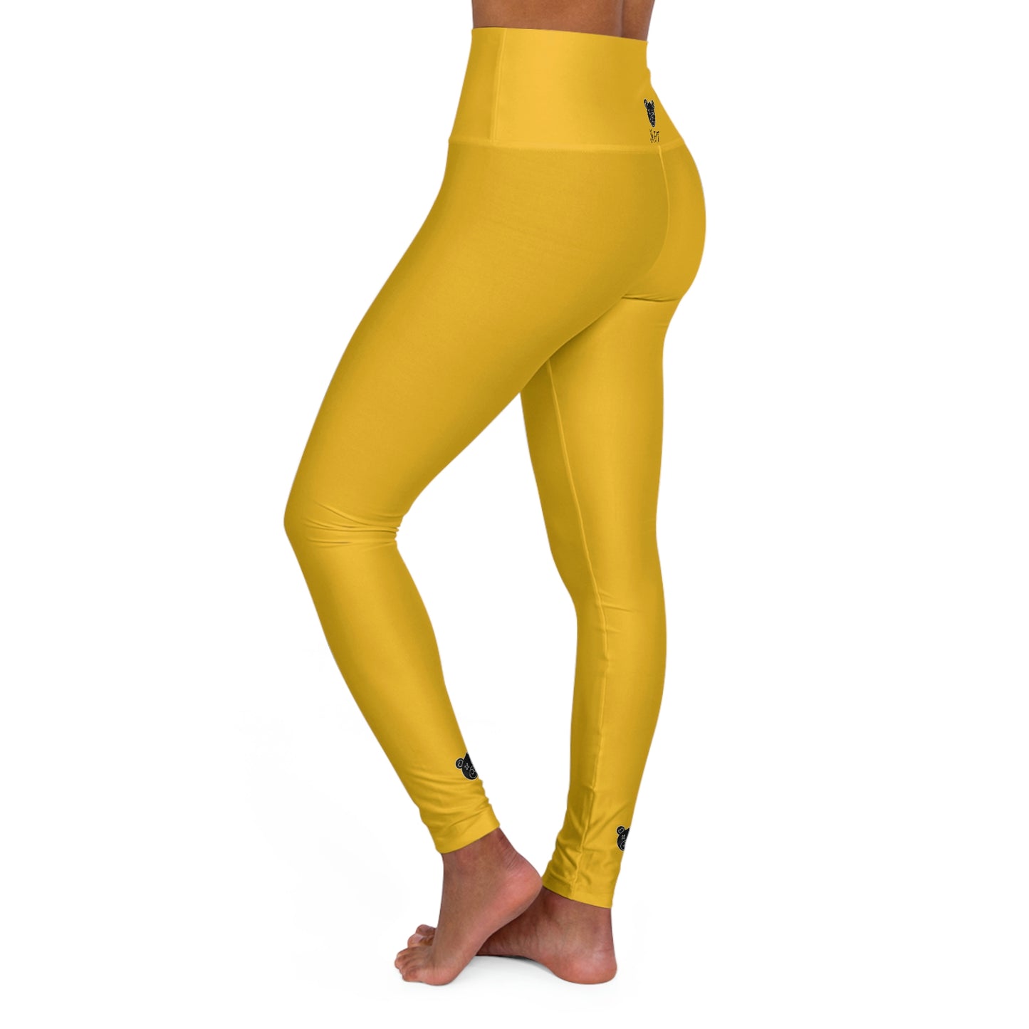 Jk FIT - 💛 High Waisted Yoga Leggings (Yellow)   xs-2X