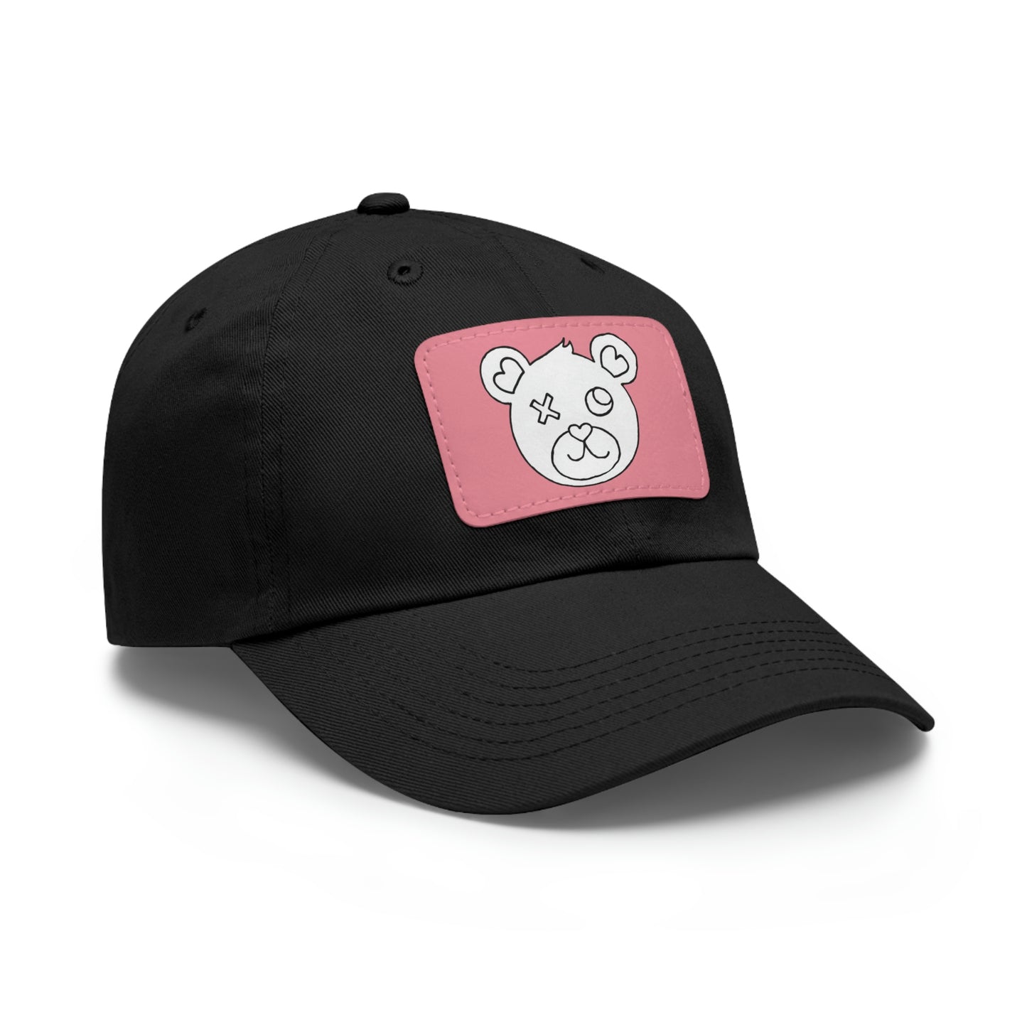 Jk LoVE Bear (Dad) Hat with Leather Patch