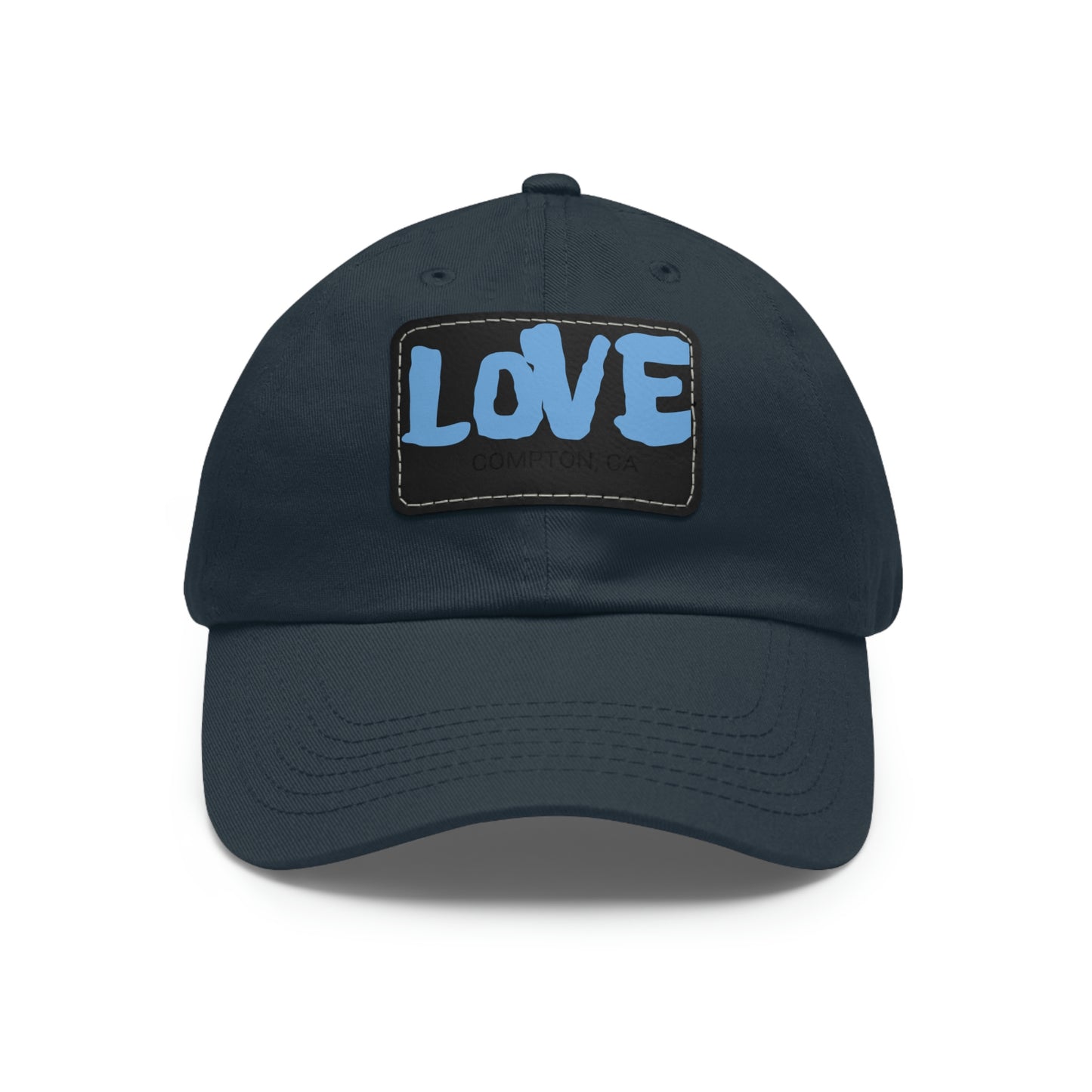 Jk LOVE (Dad) Hat with Leather Patch