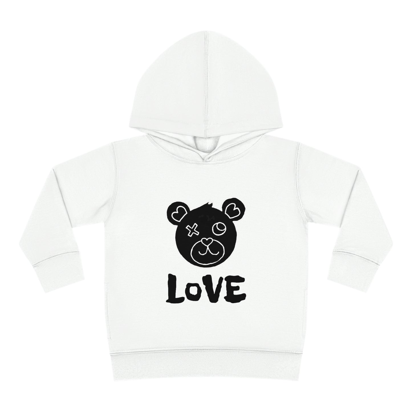 LoVE Bear - Toddler Pullover Fleece Hoodie