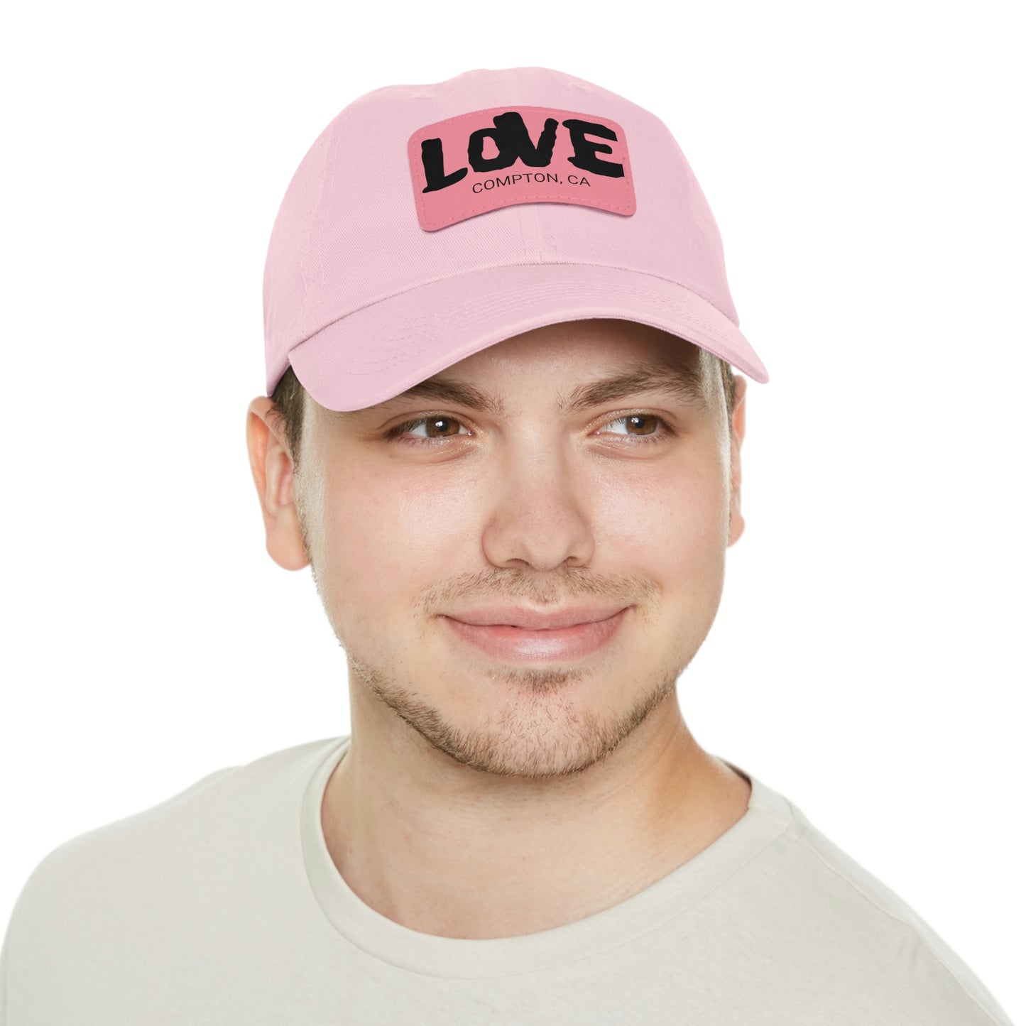 Jk LOVE (Dad) Hat with Leather Patch