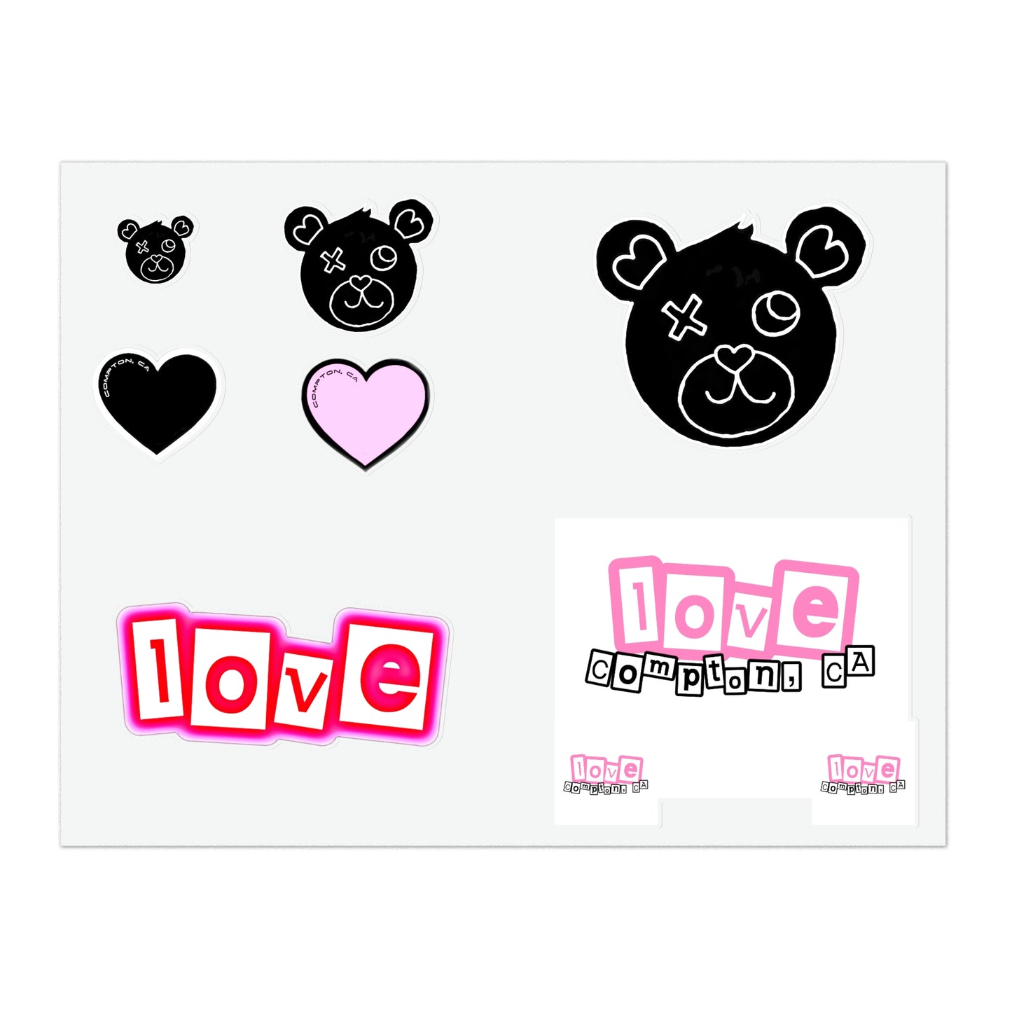 LoVE Bear - Sticker Sheets