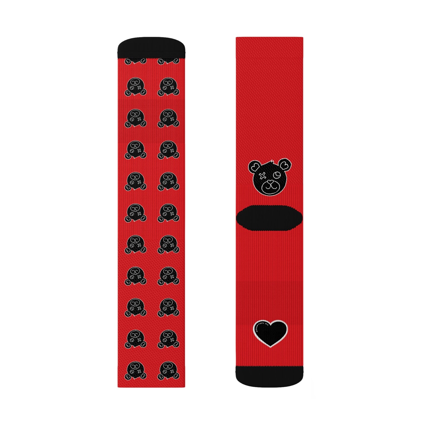 Jk LOvEBear Socks ❤(Red)