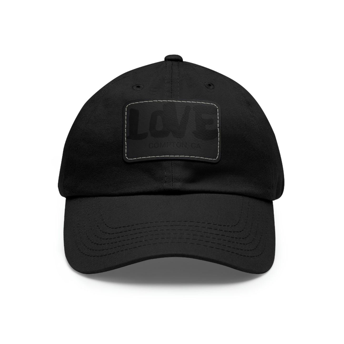 Jk LOVE (Dad) Hat with Leather Patch