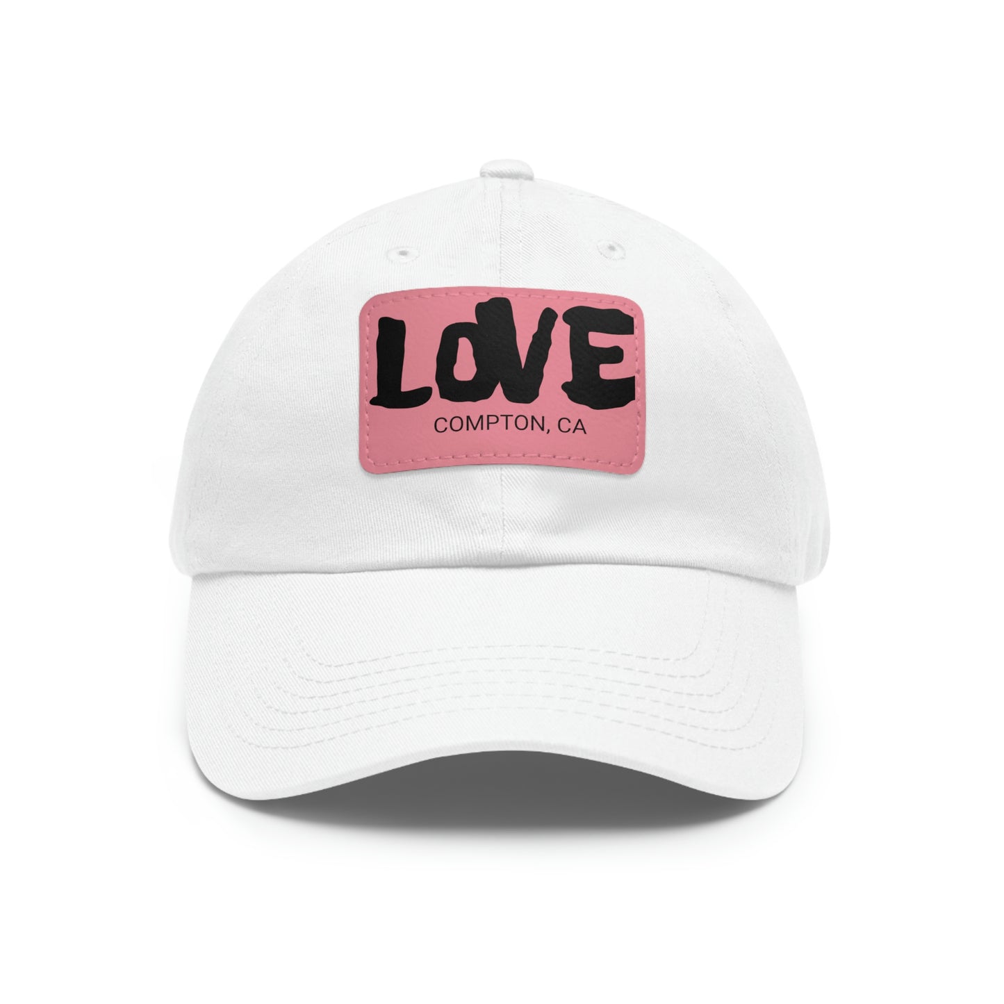 Jk LOVE (Dad) Hat with Leather Patch