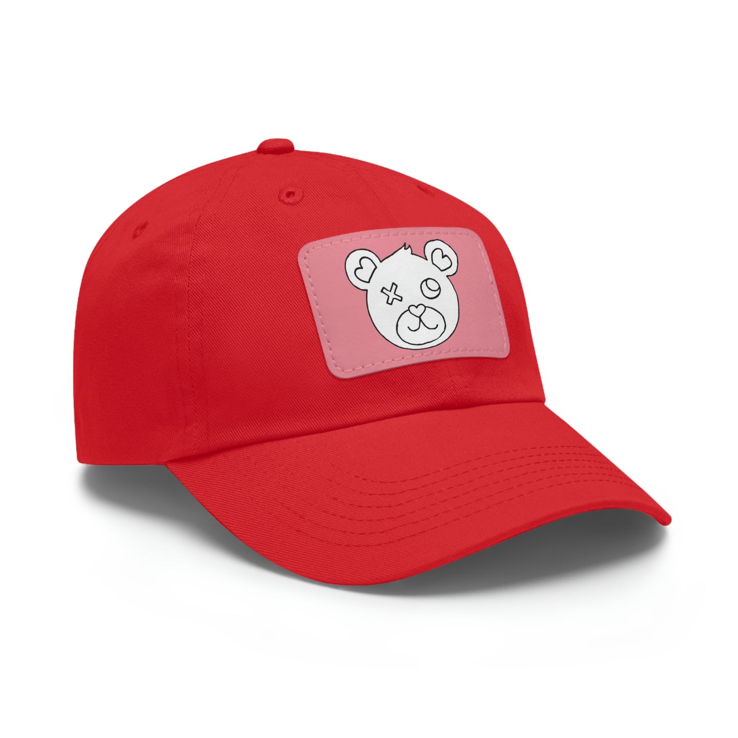 Jk LoVE Bear (Dad) Hat with Leather Patch