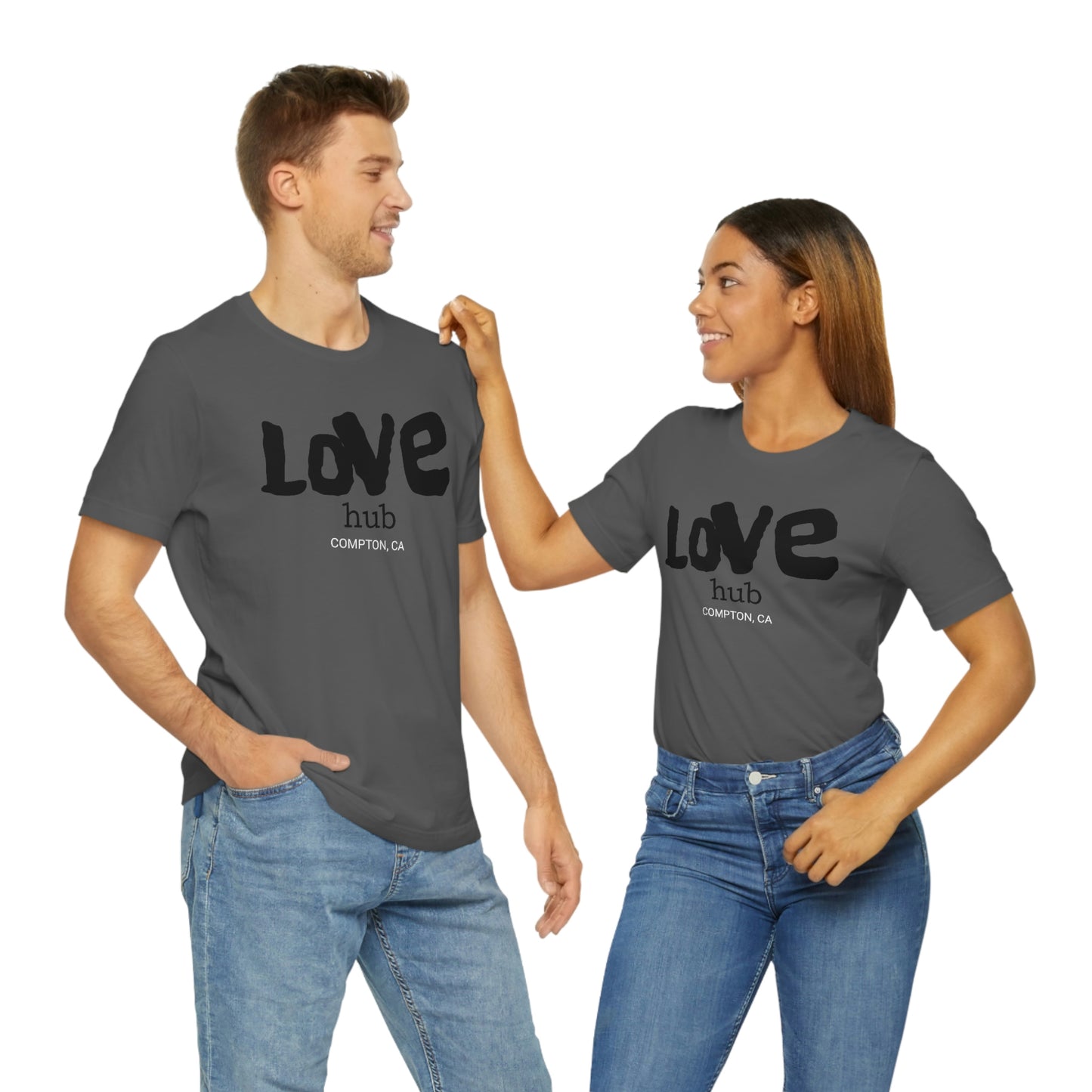 Jk LOVE  Unisex Jersey Short Sleeve Tee