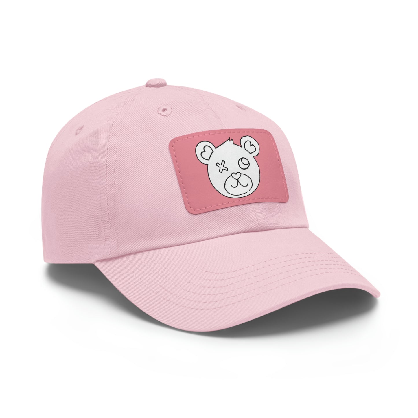 Jk LoVE Bear (Dad) Hat with Leather Patch