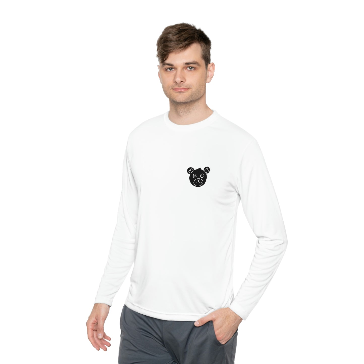 Jk LoVE Bear  Long Sleeve Tee  xs-4xl