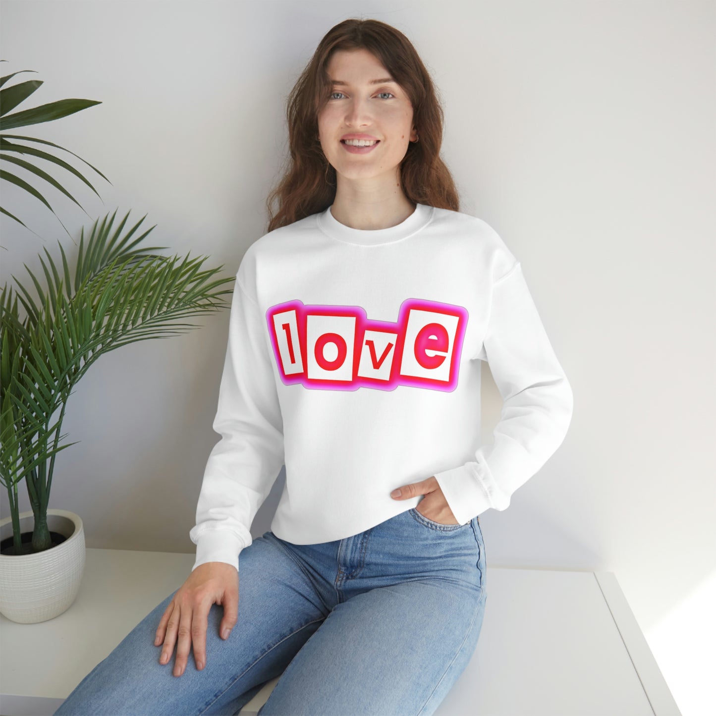 Jk lOVE (Unisex) Heavy Blend™ Crewneck Sweatshirt